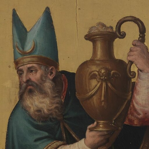 Aaron, painted