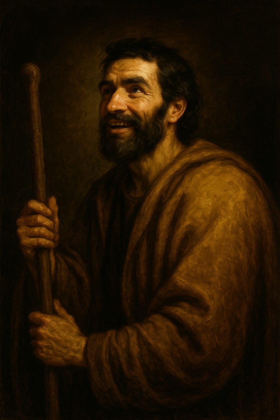 Ammon, son of Mosiah, painted