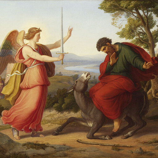 Balaam, painted