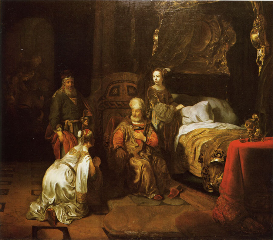 Bathsheba, painted
