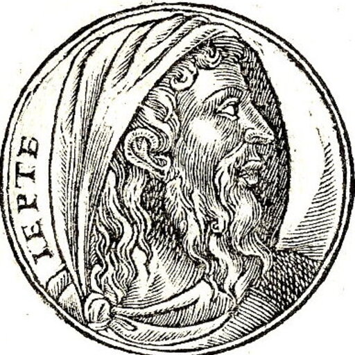 Jephthah, painted