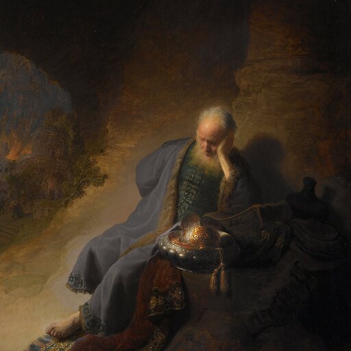 Jeremiah, painted