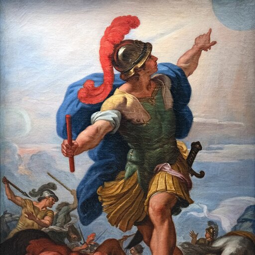 Joshua, painted