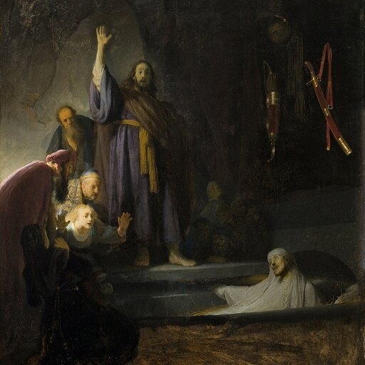 Lazarus of Bethany, painted