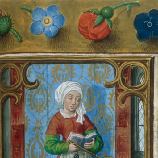 Martha of Bethany, painted