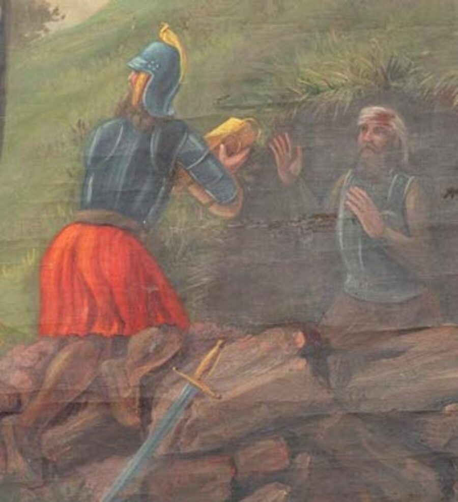 Moroni, painted
