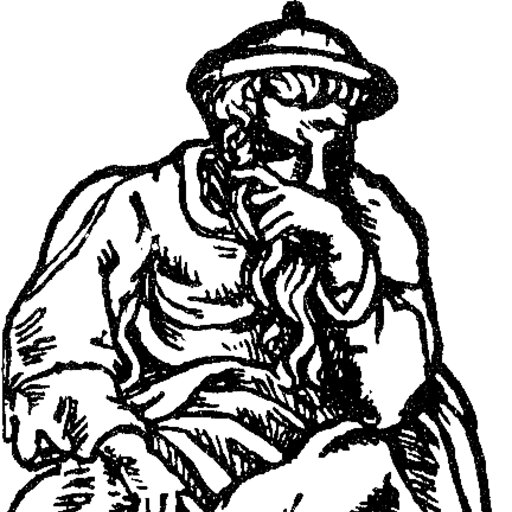 Rabbi Akiva, painted