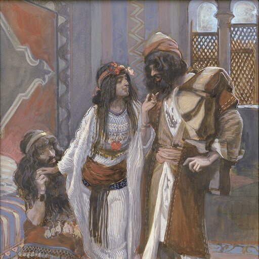 Rahab, painted