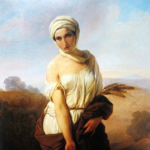 Ruth, painted