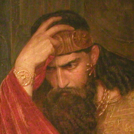 Saul, painted