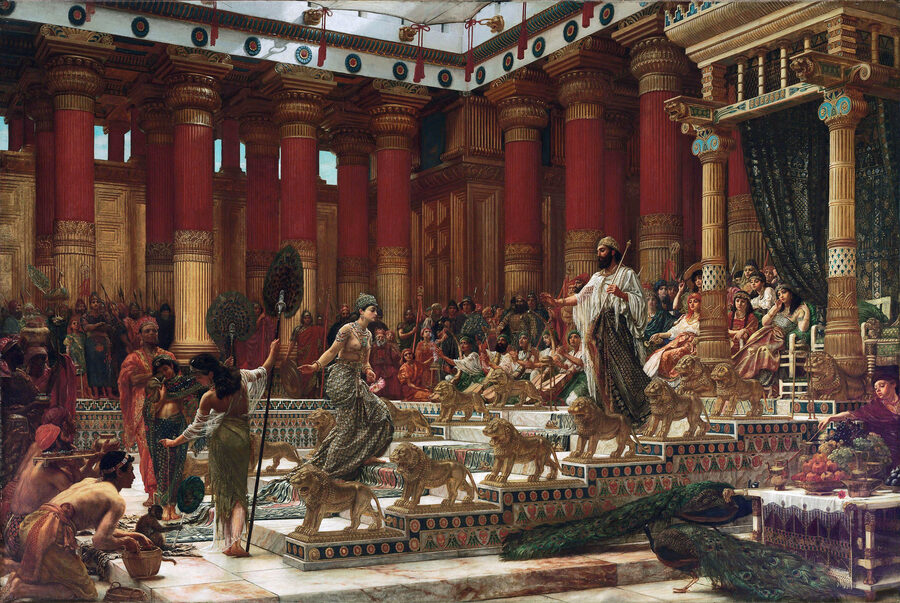 Solomon, painted